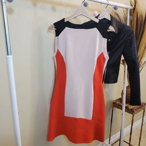 ZARA Colourblock Sleveless Work Dress Sz. S